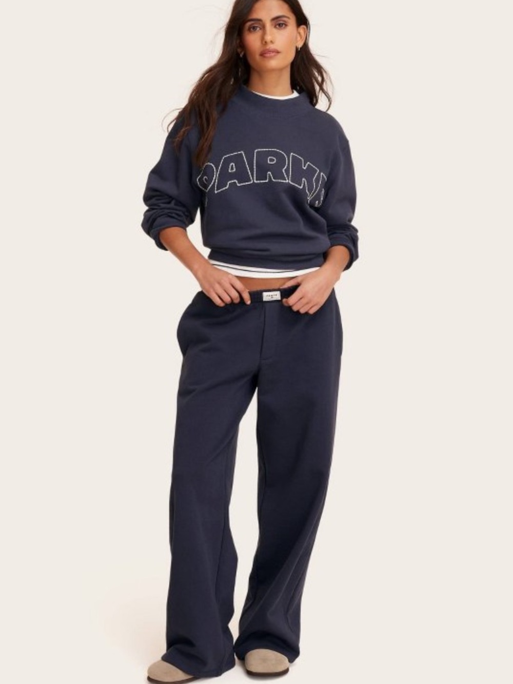 Parke X Target navy sweats